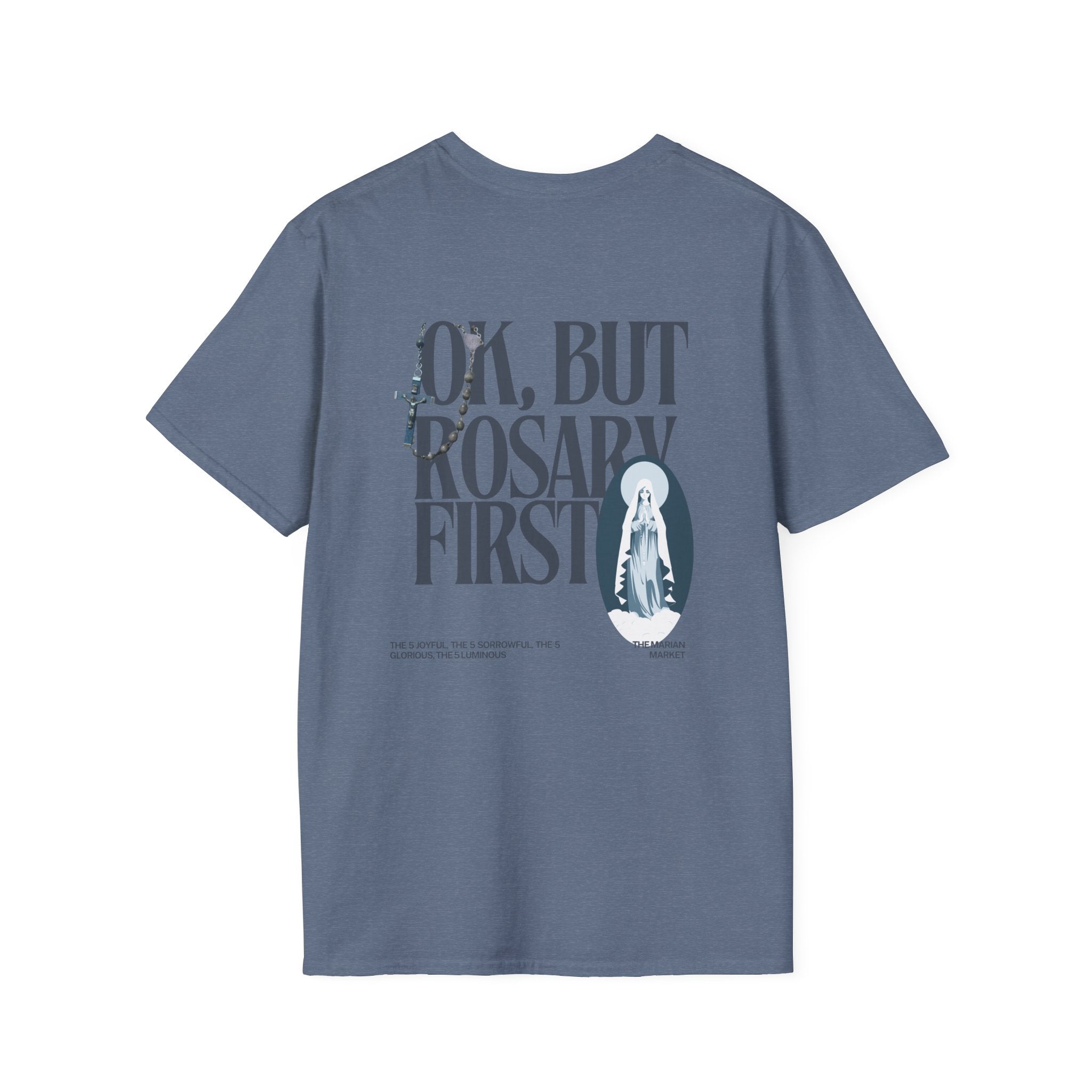 Catholic Mary Rosary T-Shirt