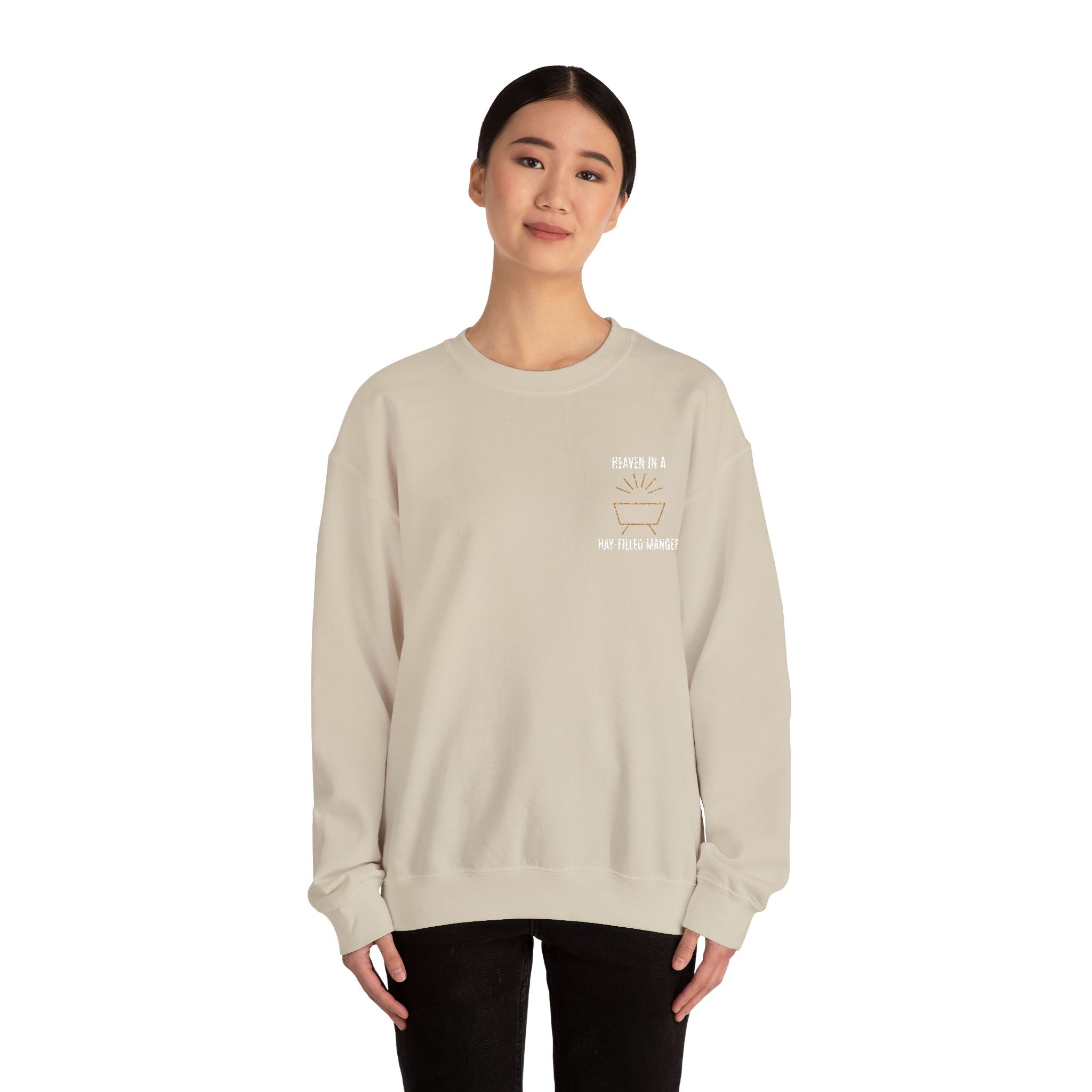 Christmas Embroidered Crewneck Sweatshirt
