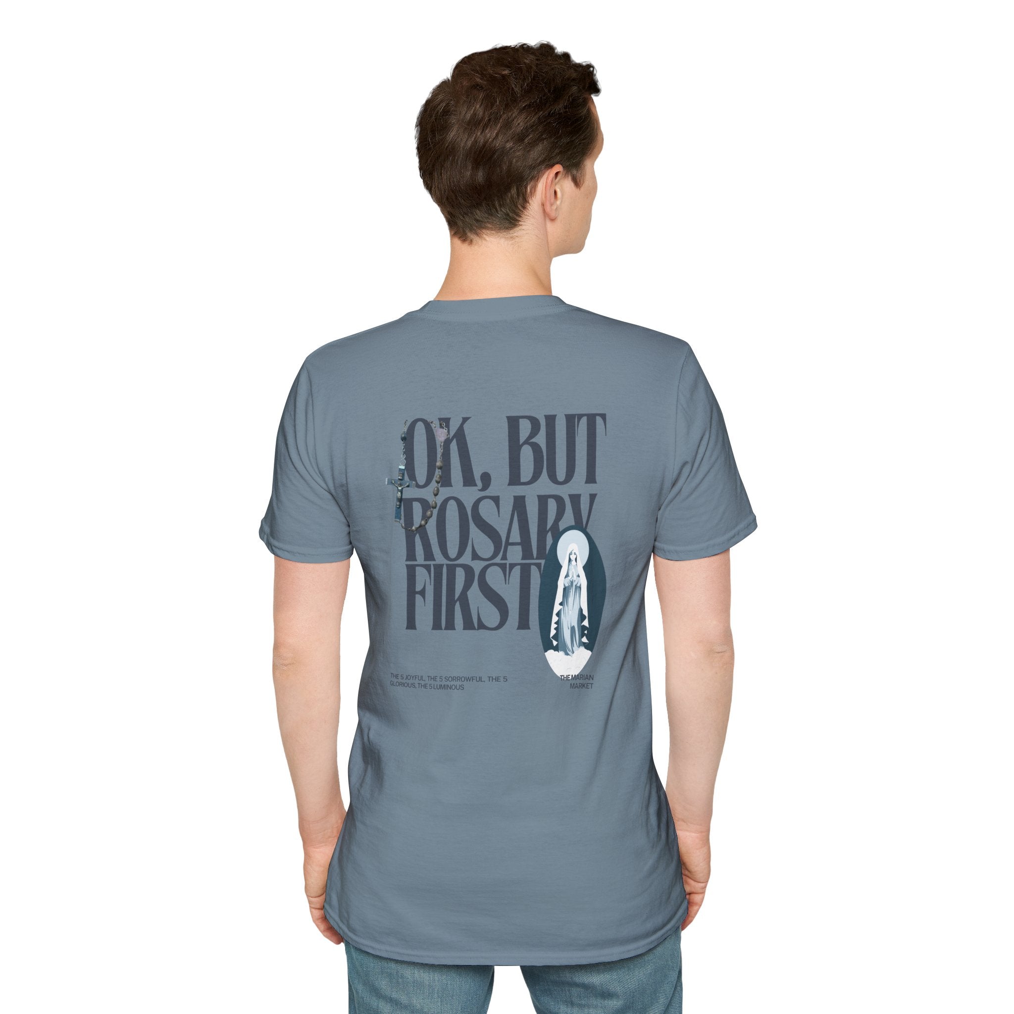 Catholic Mary Rosary T-Shirt