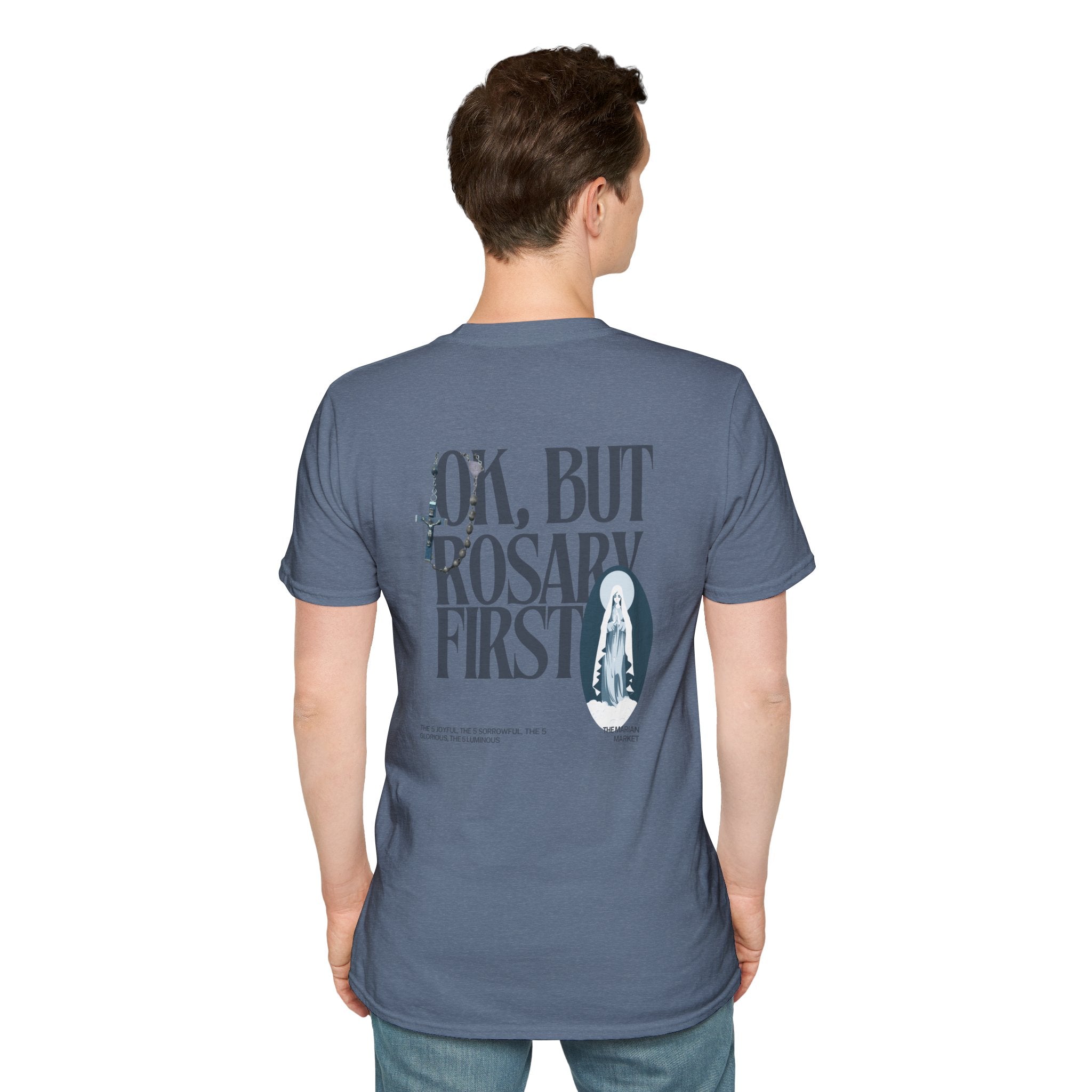 Catholic Mary Rosary T-Shirt