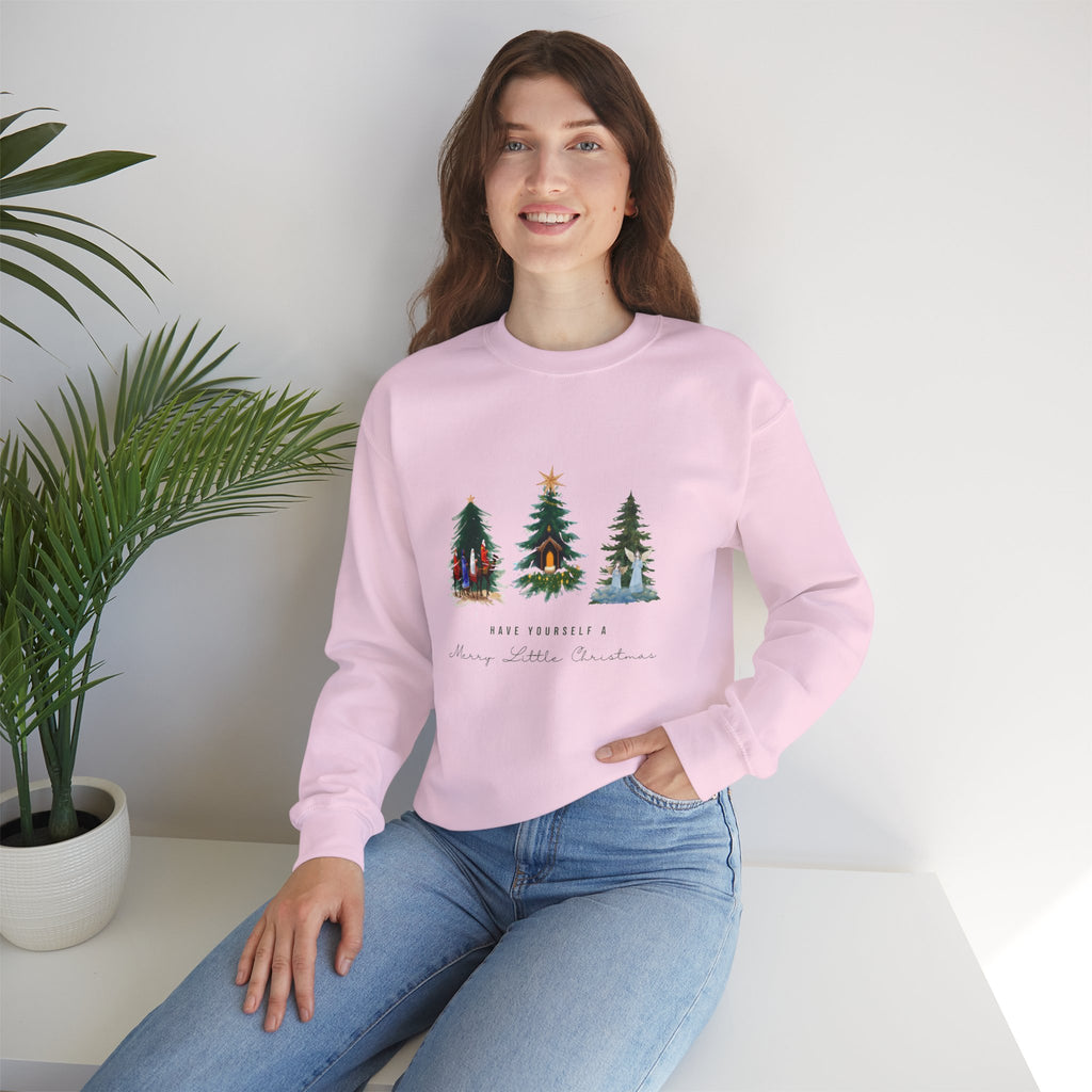 Nativity Scene Christmas Sweatshirt — Nativity Crewneck Holiday Sweatshirt